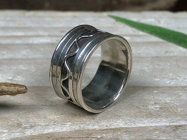 ring zilver maat 16,25